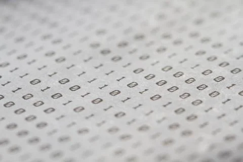 Network data code, big data transmission and storage Stockfoto's