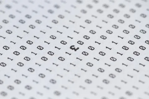 Network data code, pound, big data transmission and storage Stockfoto's