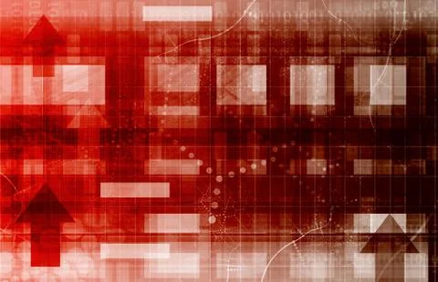 Network data 스톡 일러스트