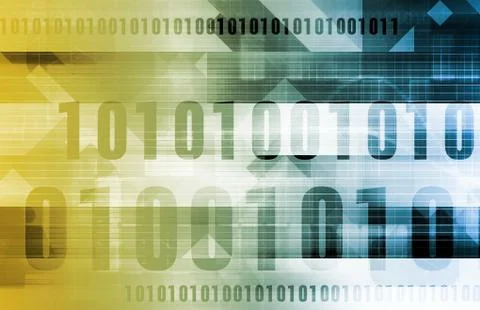 Network Data Stock Illustration