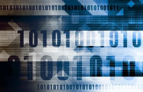 Network Data Stock Illustration