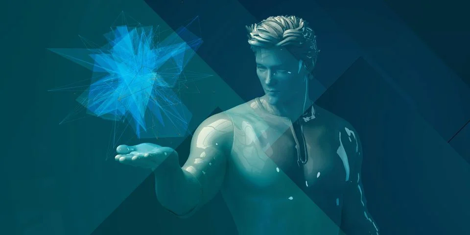 Network Data Stock Illustration