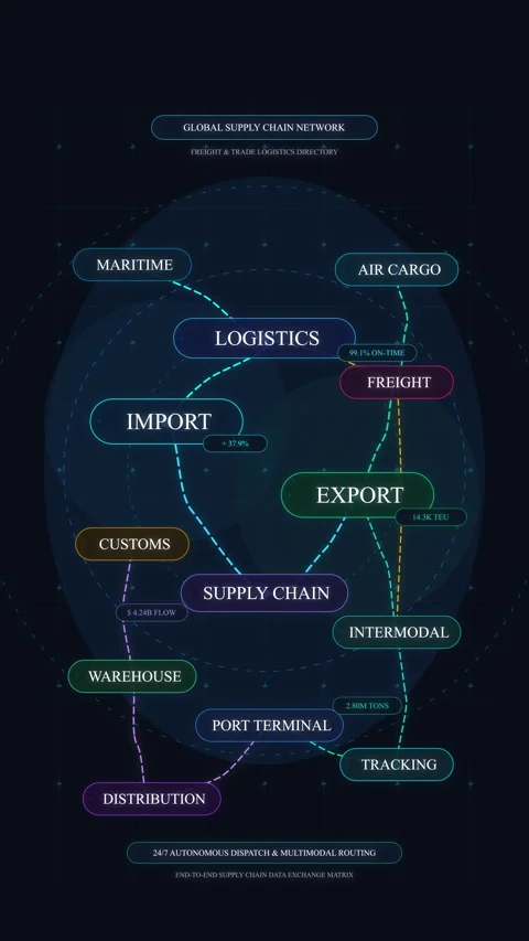 Network data node graph connection technology digital internet cyber 動画素材 347059448
