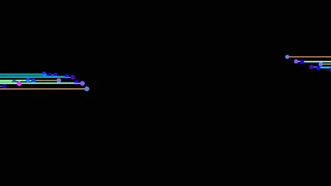 Network data traffic animation 4k 스톡 동영상 110903825