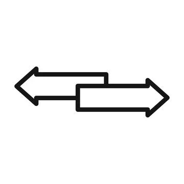Network Data Transfer Icon Ideal for Connectivity Solutions Stock Illustration