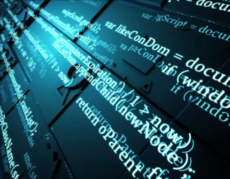 Network data transmission and electronic technology Illustrazione stock