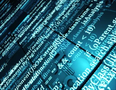 Network data transmission and electronic technology Illustrazione stock