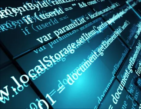 Network data transmission and electronic technology Illustrazione stock