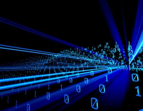 Network data transmission, big data technology Illustration