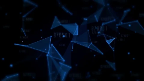 Network database connections background animation Stock Footage 114483641