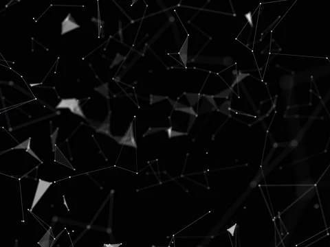 Network with depth of field. 4k. 4096 x 3072. 4k. 4096 x 3072. Abstract Stock Footage 94976879