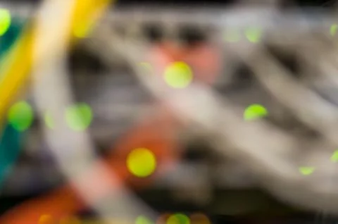 Network device, soft focus Stock-Fotos