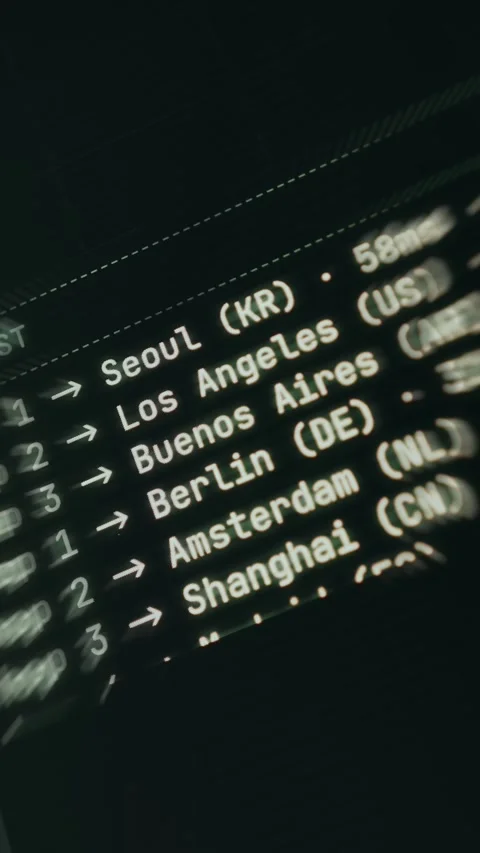 Network diagnostics tool showing path hops to worldwide servers Stock Footage 335883303