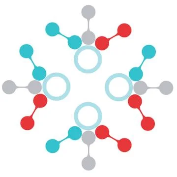 Network diagram Stock Illustration