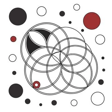 Network Dots and Lines Minimalist Design Stock Illustration