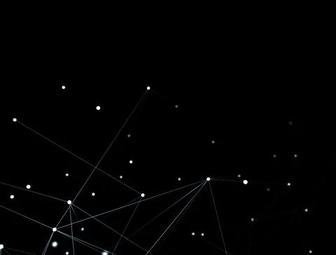 Network effect motion. Concept of internet sharing Stock Footage 98821284