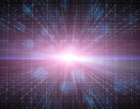 Network electronic technology, intelligent system and data transmission Stock Illustration