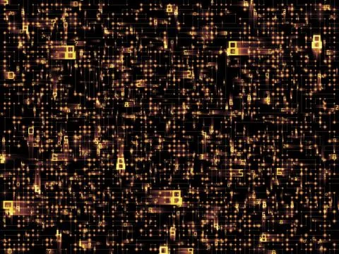 Network Elements Ilustración de archivo