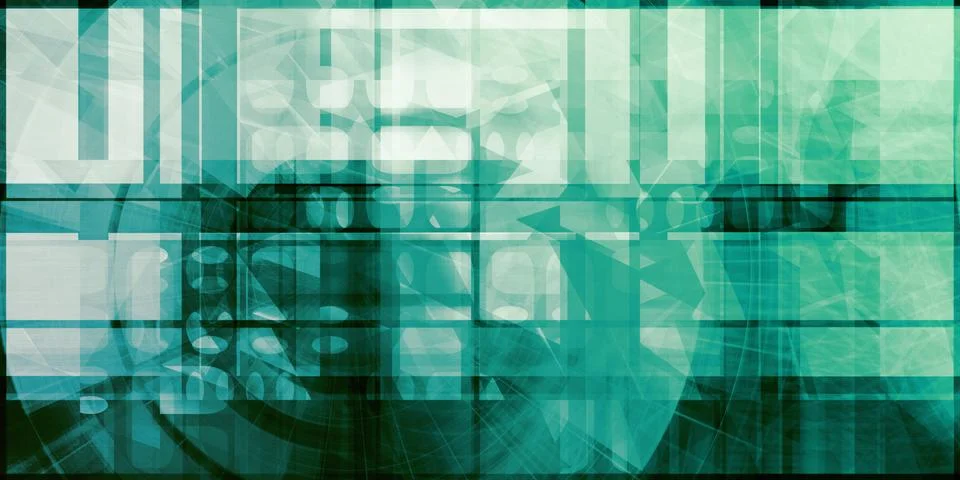 Network Engineering Illustrazione stock