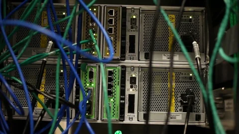 Network equipment Stockbeeldmateriaal 72251713