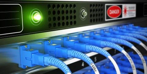 Network Equipment Stock Illustration