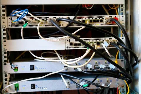 Network equipment Stock Photos