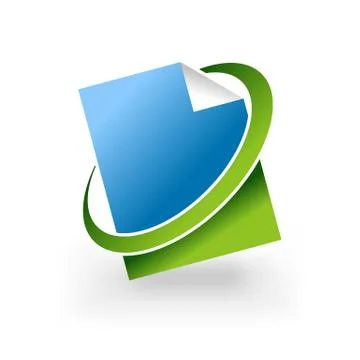 Network File Symbol Stock Illustration