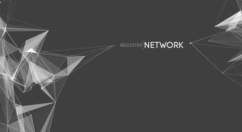 Network geometric line tech background. Abstract network technology vector. EPS 스톡 일러스트