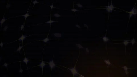 Network Glowing Abstract Background for Digital Technology Presentation Stock Footage 343741628
