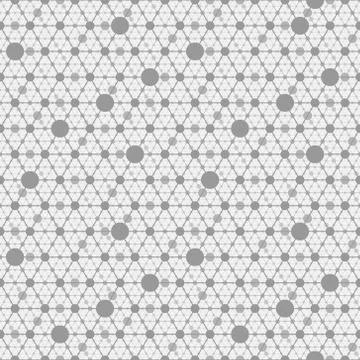 Network gray background Illustrazione stock