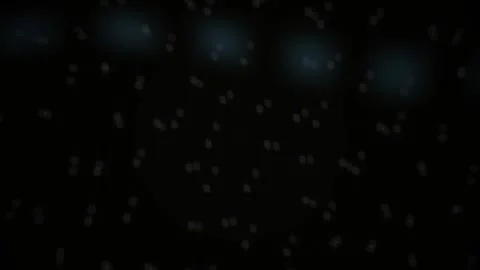 Network Grid with Glowing Nodes and Blue Light Trails on Dark Background 動画素材 343741782
