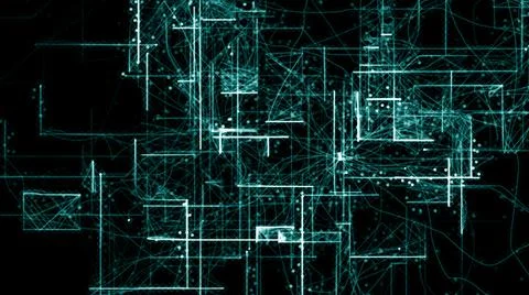 Network Grid Stock Illustration