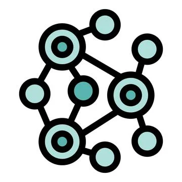 Network hub connecting data points representing global communication イラスト素材