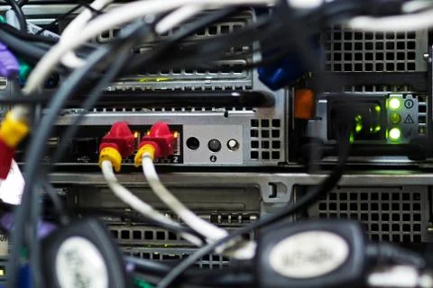 Network hub Stock Photos