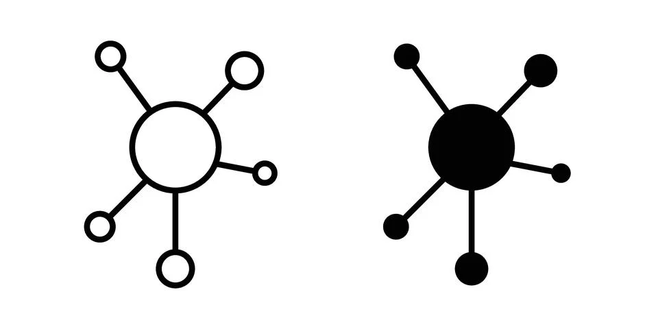 Network icon concept. best for web design Stock Illustration