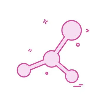 Network icon design vector Stock Illustration