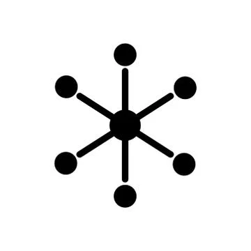 Network icon. Design vector Ilustração Stock