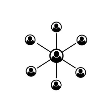 Network icon. Design vector Stock Illustration