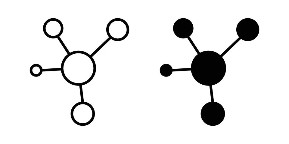 Network icon or illustration vector symbols Stock Illustration