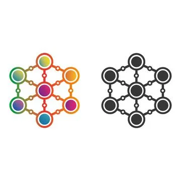 Network Icon Vector Symbol Design Illustration Pro Vector イラスト素材