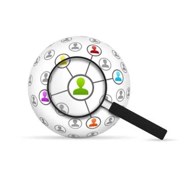 Network Illustrazione stock