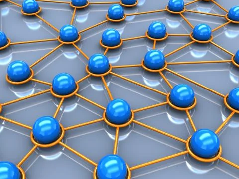Network Stock Illustration