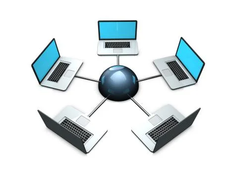 Network Stock Illustration