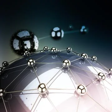 Network Stock Illustration