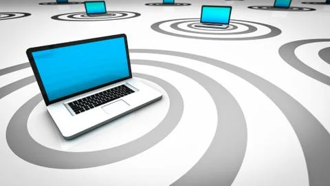 Network Stock Illustration