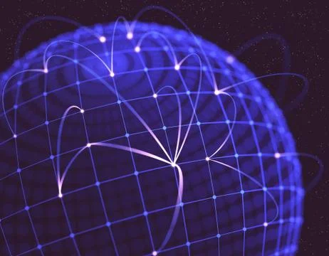 Network Illustrazione stock