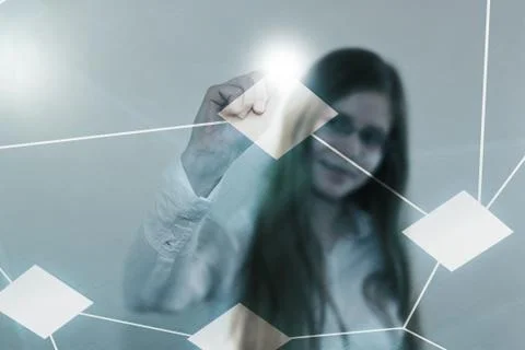 Network Stock Illustration