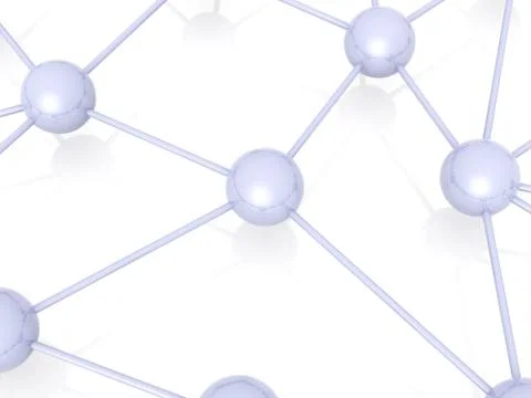 Network... Illustrazione stock