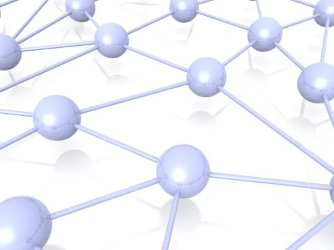 Network... Illustrazione stock