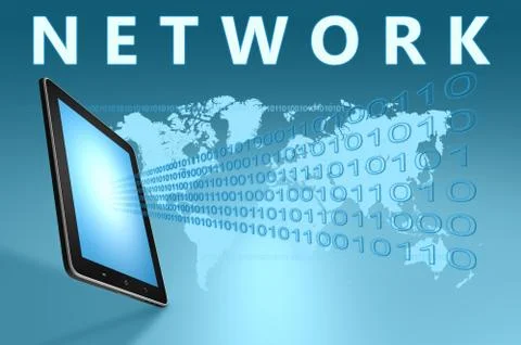 Network Stock Illustration